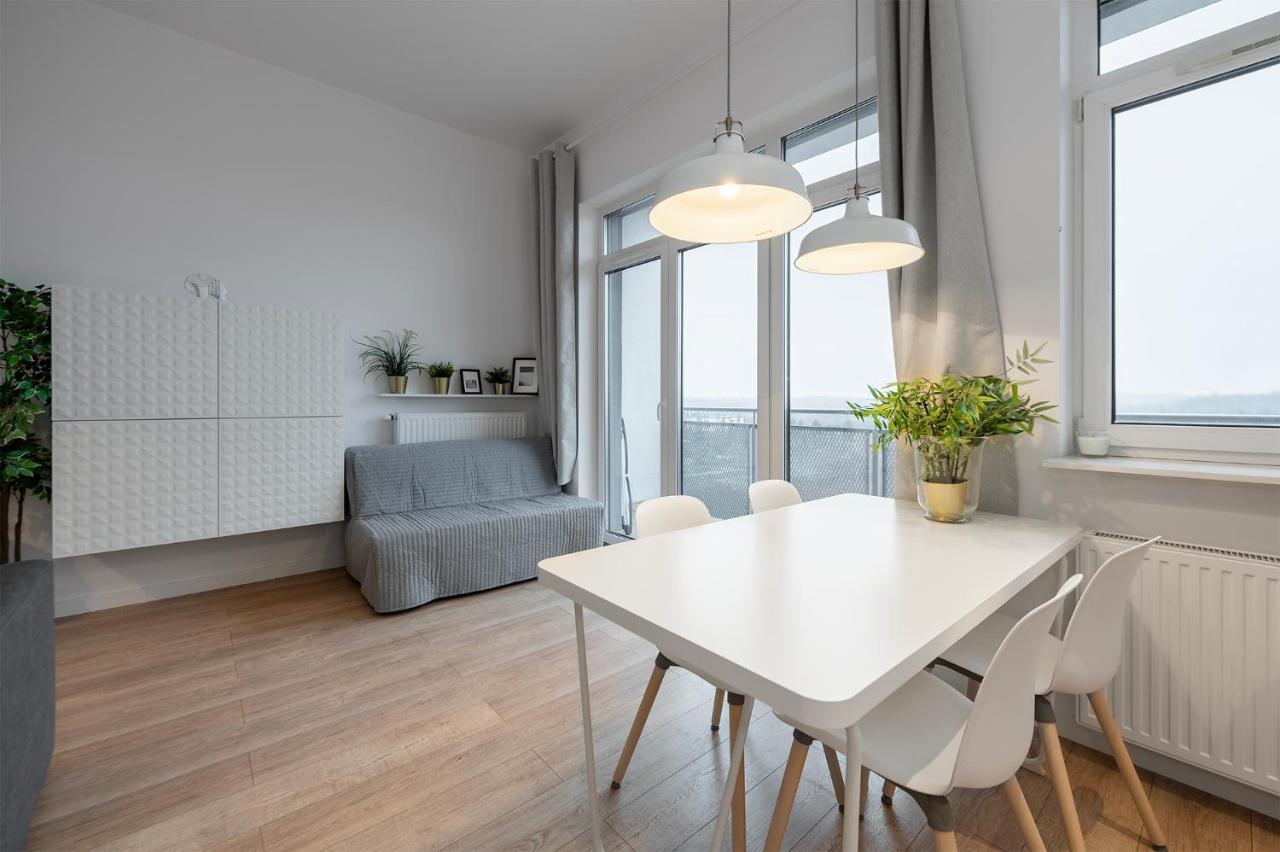 Penthouse With A View Of Lodz & Free Parking Apartamento Exterior foto