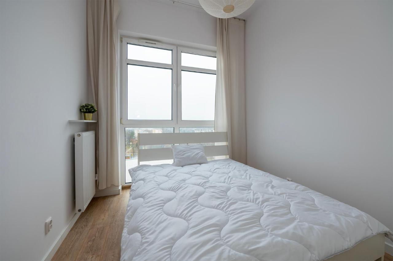 Penthouse With A View Of Lodz & Free Parking Apartamento Exterior foto